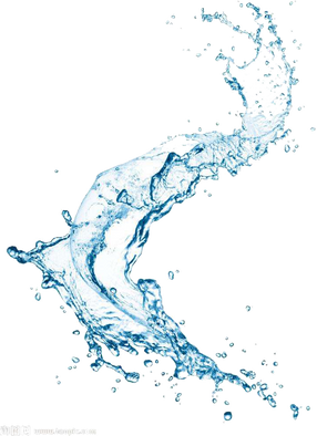 Blue Water Splash
